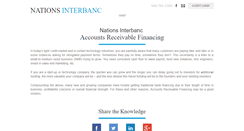 Desktop Screenshot of nationsinterbanc.com